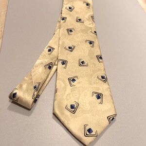Yves Saint Laurent Tie-Yellow